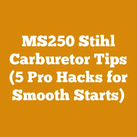 MS250 Stihl Carburetor Tips (5 Pro Hacks for Smooth Starts)