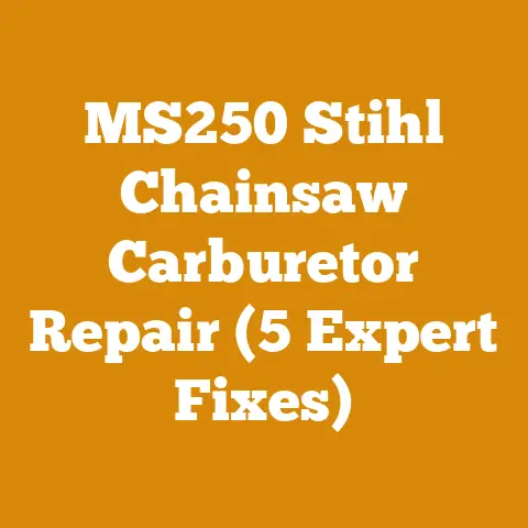 MS250 Stihl Chainsaw Carburetor Repair (5 Expert Fixes)