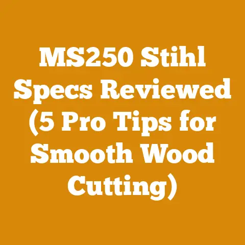 MS250 Stihl Specs Reviewed (5 Pro Tips for Smooth Wood Cutting)