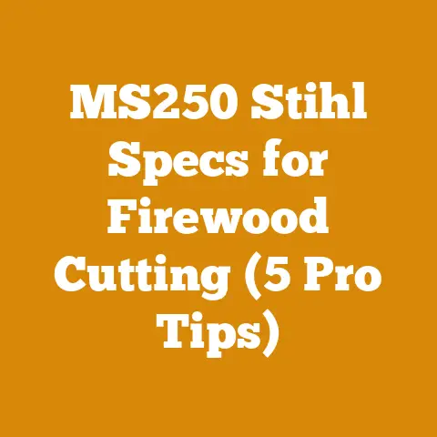 MS250 Stihl Specs for Firewood Cutting (5 Pro Tips)