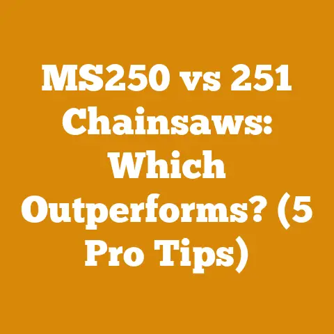 MS250 vs 251 Chainsaws: Which Outperforms? (5 Pro Tips)