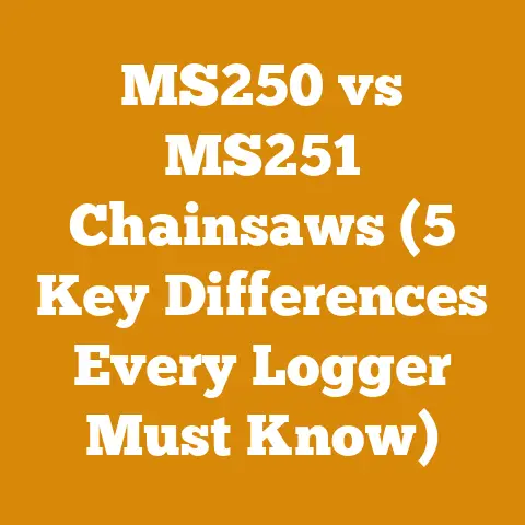 MS250 vs MS251 Chainsaws (5 Key Differences Every Logger Must Know)