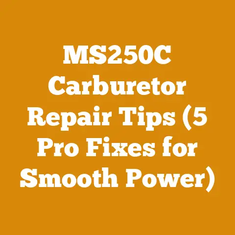 MS250C Carburetor Repair Tips (5 Pro Fixes for Smooth Power)