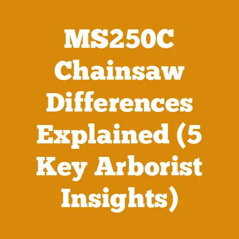 MS250C Chainsaw Differences Explained (5 Key Arborist Insights)