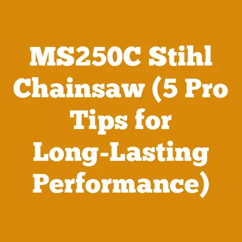 MS250C Stihl Chainsaw (5 Pro Tips for Long-Lasting Performance)
