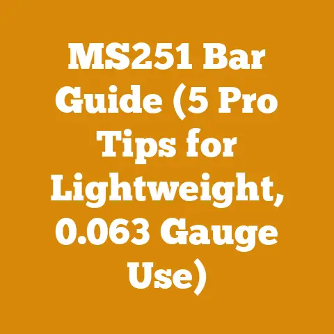 MS251 Bar Guide (5 Pro Tips for Lightweight, 0.063 Gauge Use)