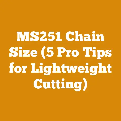 MS251 Chain Size (5 Pro Tips for Lightweight Cutting)