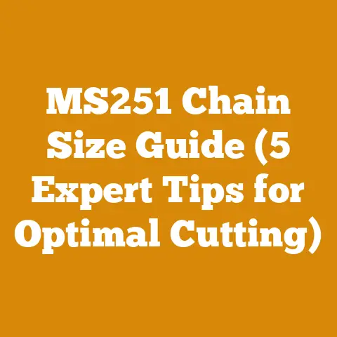 MS251 Chain Size Guide (5 Expert Tips for Optimal Cutting)