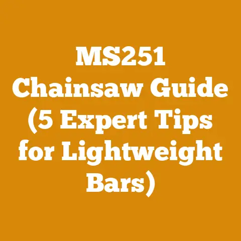 MS251 Chainsaw Guide (5 Expert Tips for Lightweight Bars)