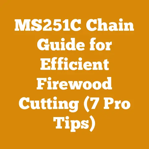 MS251C Chain Guide for Efficient Firewood Cutting (7 Pro Tips)