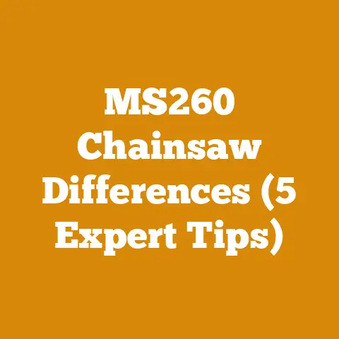 MS260 Chainsaw Differences (5 Expert Tips)