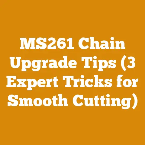 MS261 Chain Upgrade Tips (3 Expert Tricks for Smooth Cutting)