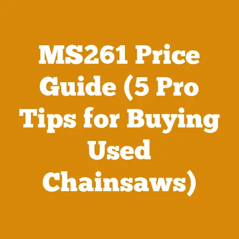 MS261 Price Guide (5 Pro Tips for Buying Used Chainsaws)