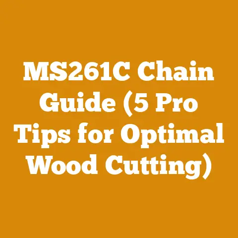 MS261C Chain Guide (5 Pro Tips for Optimal Wood Cutting)
