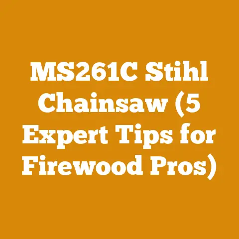 MS261C Stihl Chainsaw (5 Expert Tips for Firewood Pros)