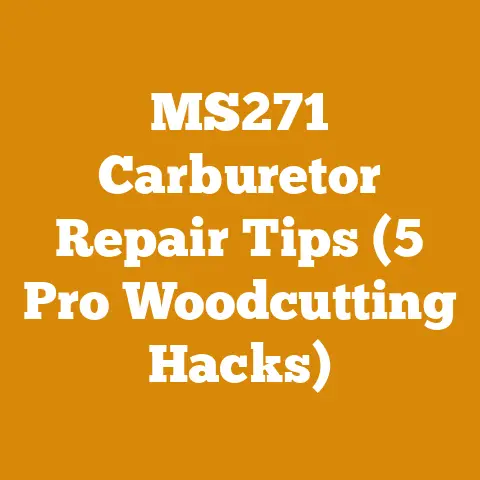 MS271 Carburetor Repair Tips (5 Pro Woodcutting Hacks)
