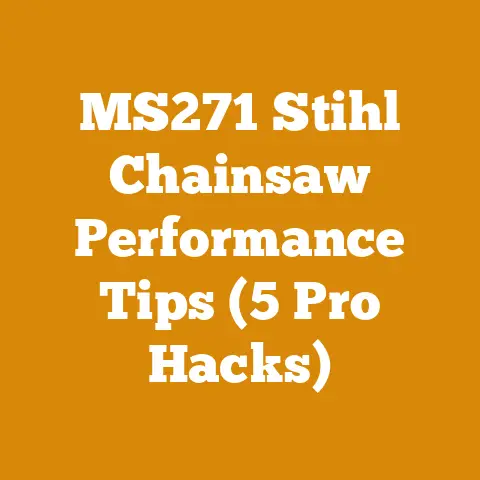 MS271 Stihl Chainsaw Performance Tips (5 Pro Hacks)