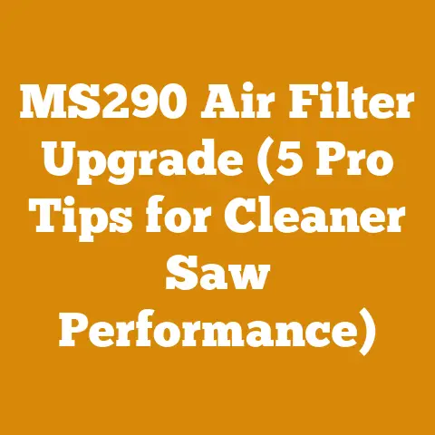 MS290 Air Filter Upgrade (5 Pro Tips for Cleaner Saw Performance)