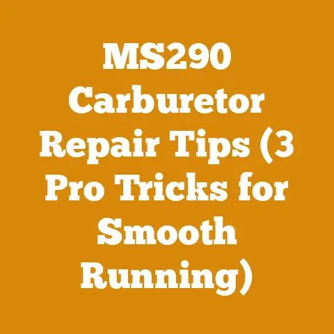 MS290 Carburetor Repair Tips (3 Pro Tricks for Smooth Running)