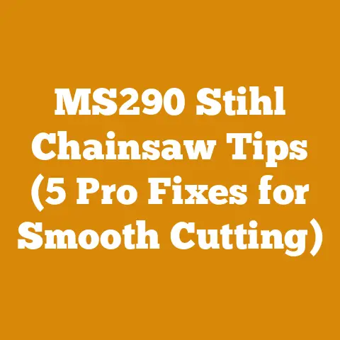 MS290 Stihl Chainsaw Tips (5 Pro Fixes for Smooth Cutting)