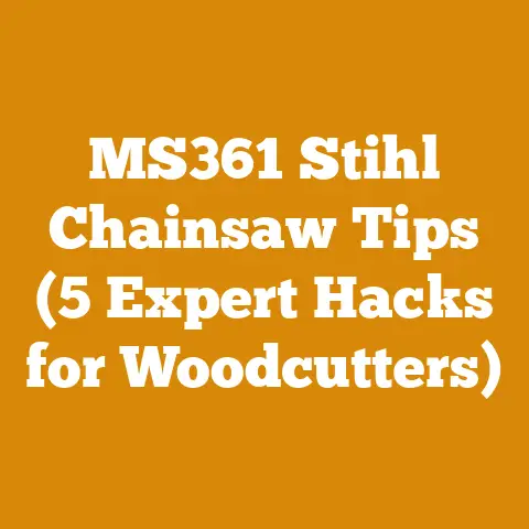 MS361 Stihl Chainsaw Tips (5 Expert Hacks for Woodcutters)