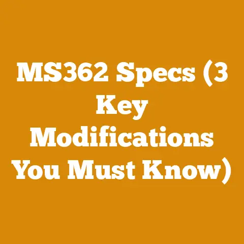 MS362 Specs (3 Key Modifications You Must Know)