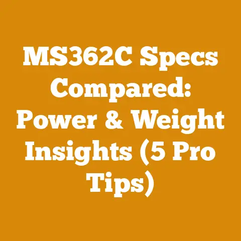 MS362C Specs Compared: Power & Weight Insights (5 Pro Tips)
