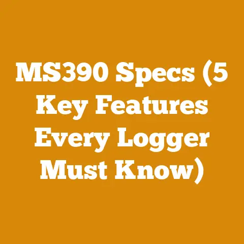 MS390 Specs (5 Key Features Every Logger Must Know)