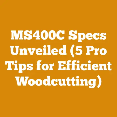 MS400C Specs Unveiled (5 Pro Tips for Efficient Woodcutting)