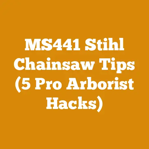 MS441 Stihl Chainsaw Tips (5 Pro Arborist Hacks)
