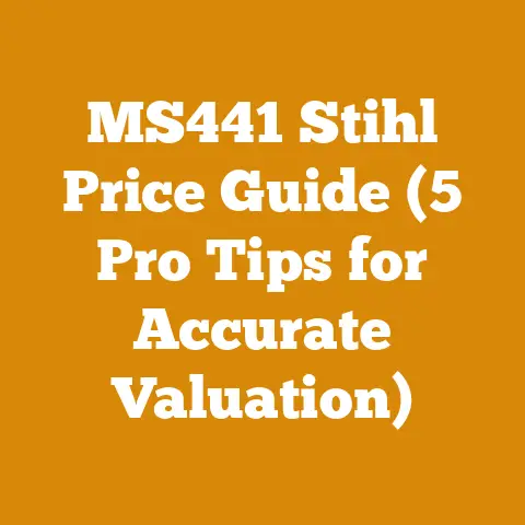 MS441 Stihl Price Guide (5 Pro Tips for Accurate Valuation)