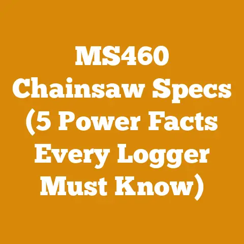 MS460 Chainsaw Specs (5 Power Facts Every Logger Must Know)