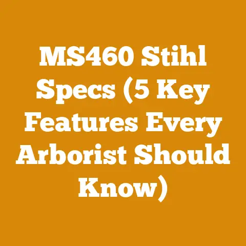MS460 Stihl Specs (5 Key Features Every Arborist Should Know)