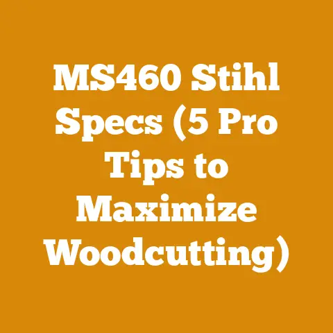MS460 Stihl Specs (5 Pro Tips to Maximize Woodcutting)