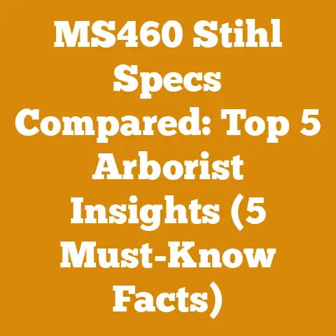 MS460 Stihl Specs Compared: Top 5 Arborist Insights (5 Must-Know Facts)