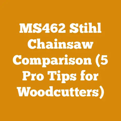 MS462 Stihl Chainsaw Comparison (5 Pro Tips for Woodcutters)