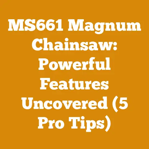 MS661 Magnum Chainsaw: Powerful Features Uncovered (5 Pro Tips)