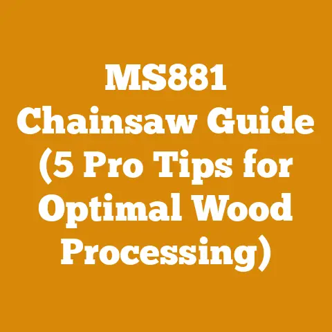 MS881 Chainsaw Guide (5 Pro Tips for Optimal Wood Processing)