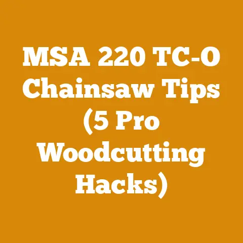 MSA 220 TC-O Chainsaw Tips (5 Pro Woodcutting Hacks)