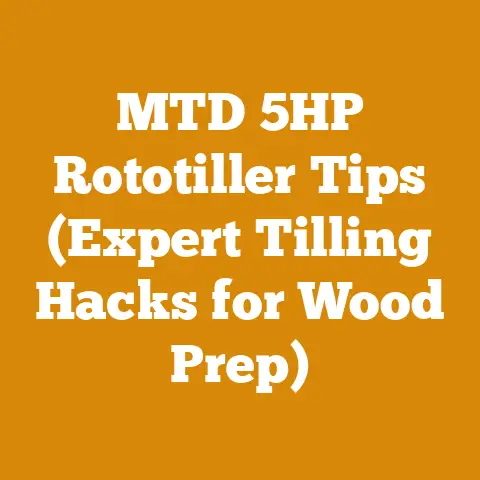 MTD 5HP Rototiller Tips (Expert Tilling Hacks for Wood Prep)