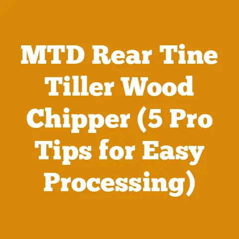 MTD Rear Tine Tiller Wood Chipper (5 Pro Tips for Easy Processing)