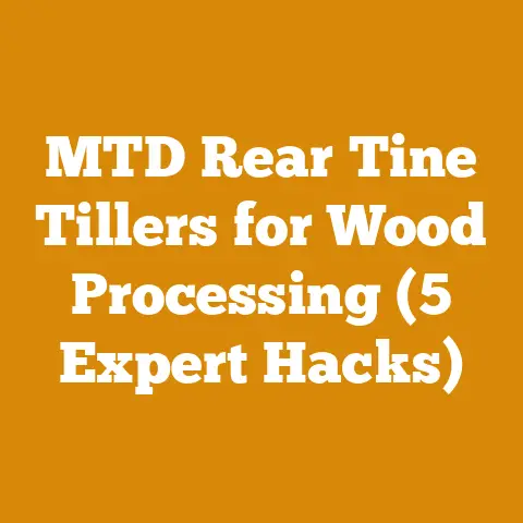MTD Rear Tine Tillers for Wood Processing (5 Expert Hacks)