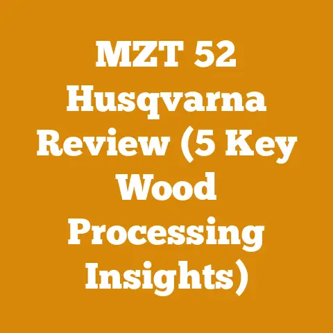 MZT 52 Husqvarna Review (5 Key Wood Processing Insights)