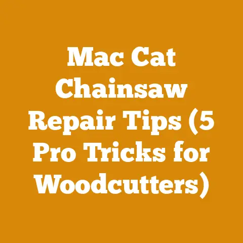 Mac Cat Chainsaw Repair Tips (5 Pro Tricks for Woodcutters)