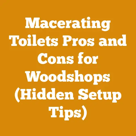 Macerating Toilets Pros and Cons for Woodshops (Hidden Setup Tips)