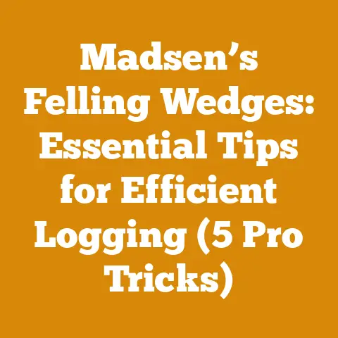 Madsen’s Felling Wedges: Essential Tips for Efficient Logging (5 Pro Tricks)