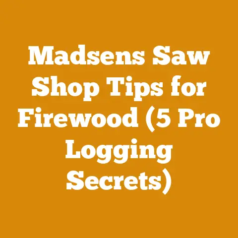 Madsens Saw Shop Tips for Firewood (5 Pro Logging Secrets)