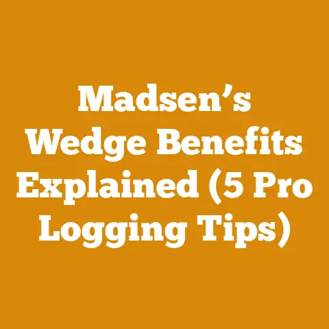 Madsen’s Wedge Benefits Explained (5 Pro Logging Tips)
