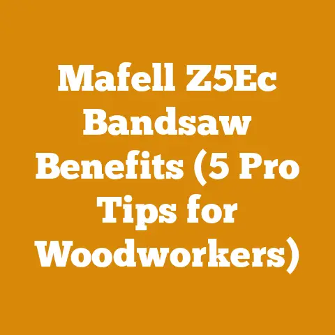 Mafell Z5Ec Bandsaw Benefits (5 Pro Tips for Woodworkers)