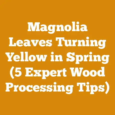 Magnolia Leaves Turning Yellow in Spring (5 Expert Wood Processing Tips)